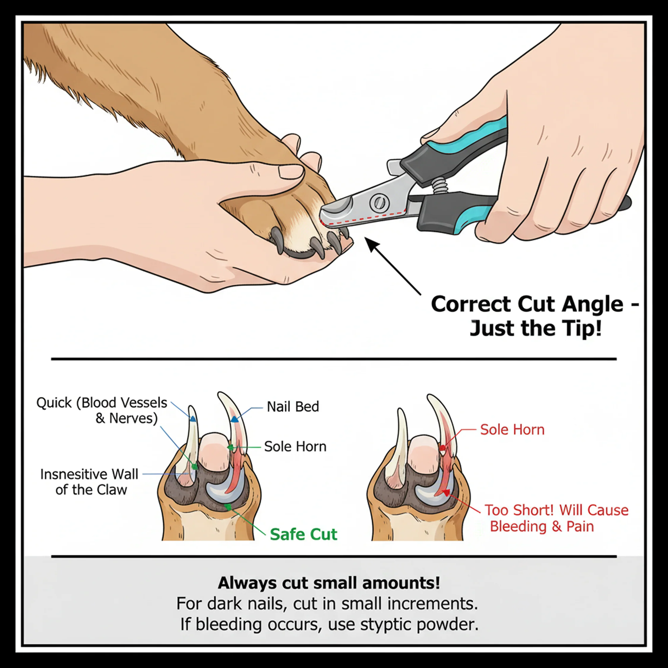 Furrtoolz Premium Nail Cutter | Safe Guard, Sharp Blades & Anti-Slip Grip - Image 4