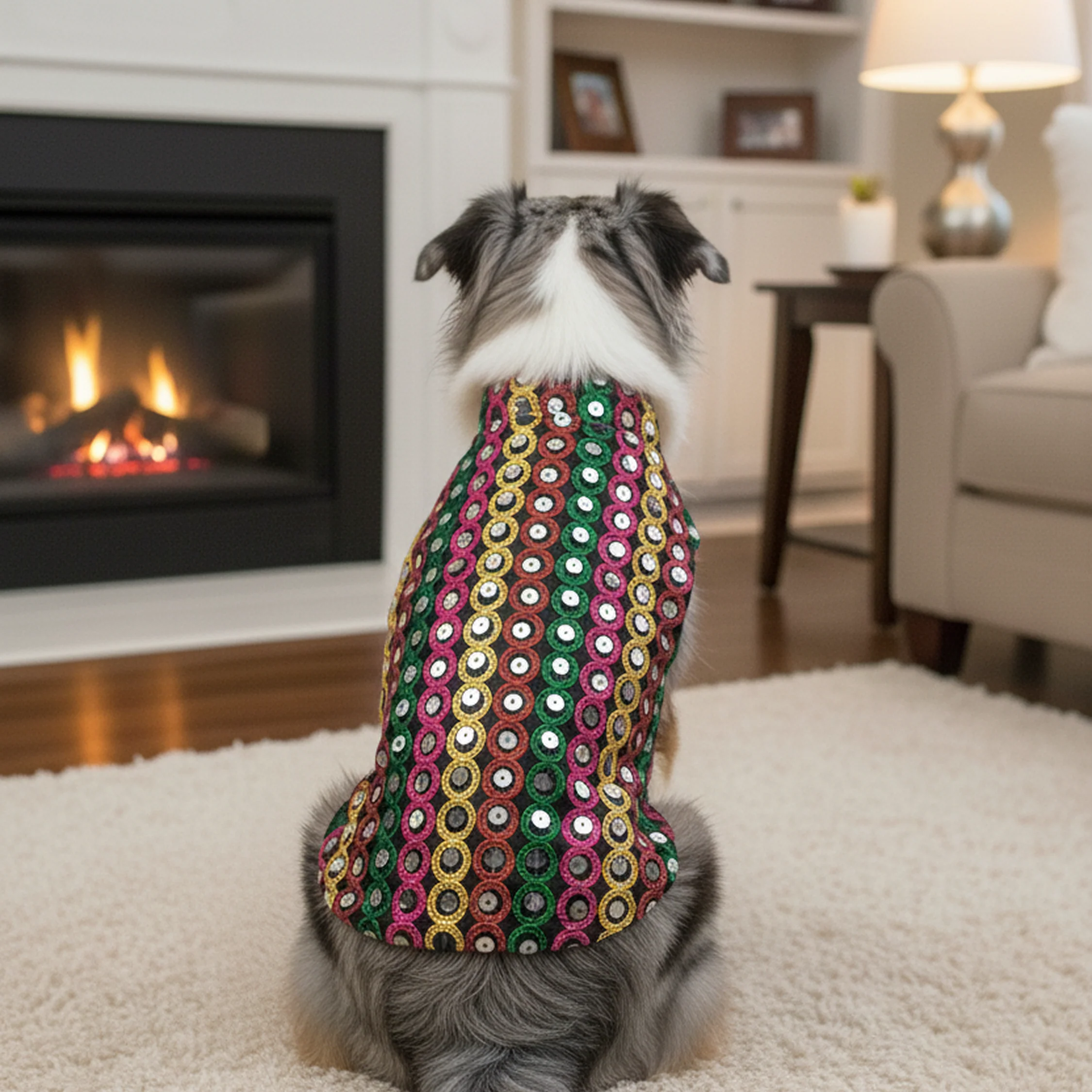 Nootie Festive Sherwani for Dogs – Black | Stylish Outfit for Weddings & Festivals - Image 5