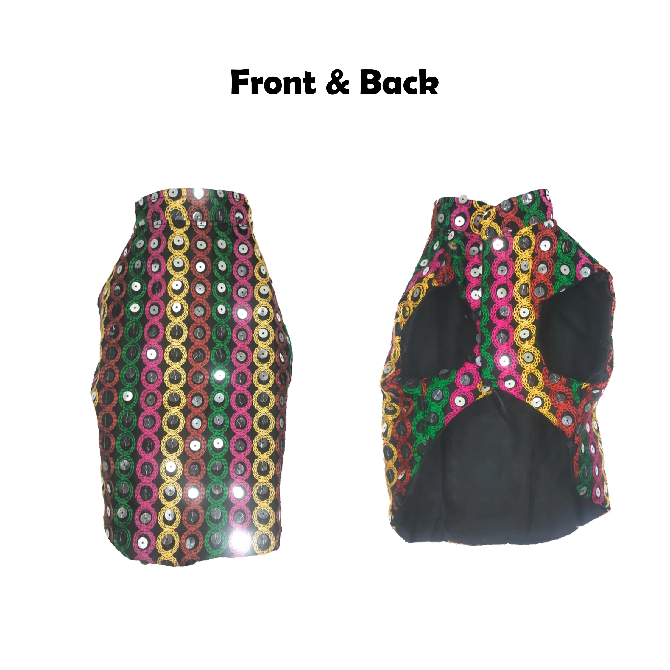 Nootie Festive Sherwani for Dogs – Black | Stylish Outfit for Weddings & Festivals - Image 8