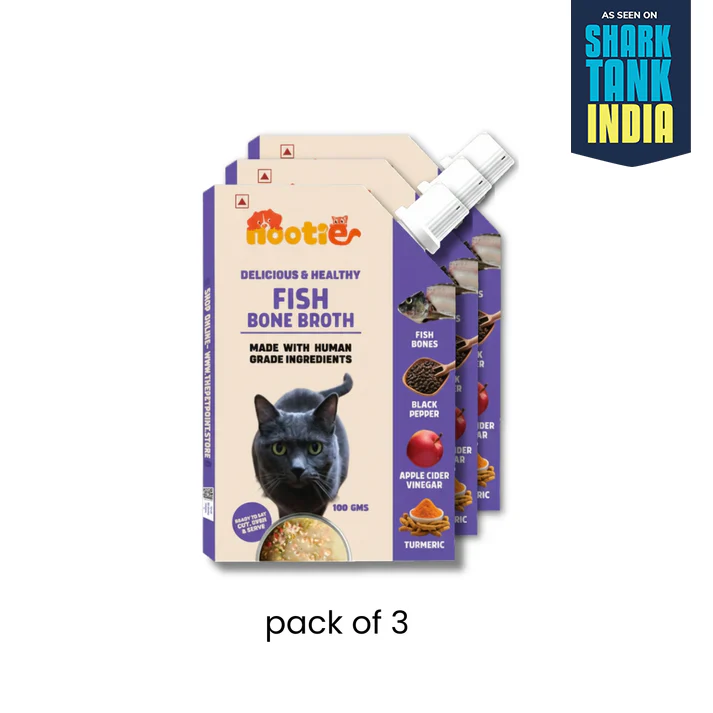 Nootie Natural Fish Broth for Dogs & Cats – Nutrient-Rich, Hydrating Meal Topper (100ml) - Image 10