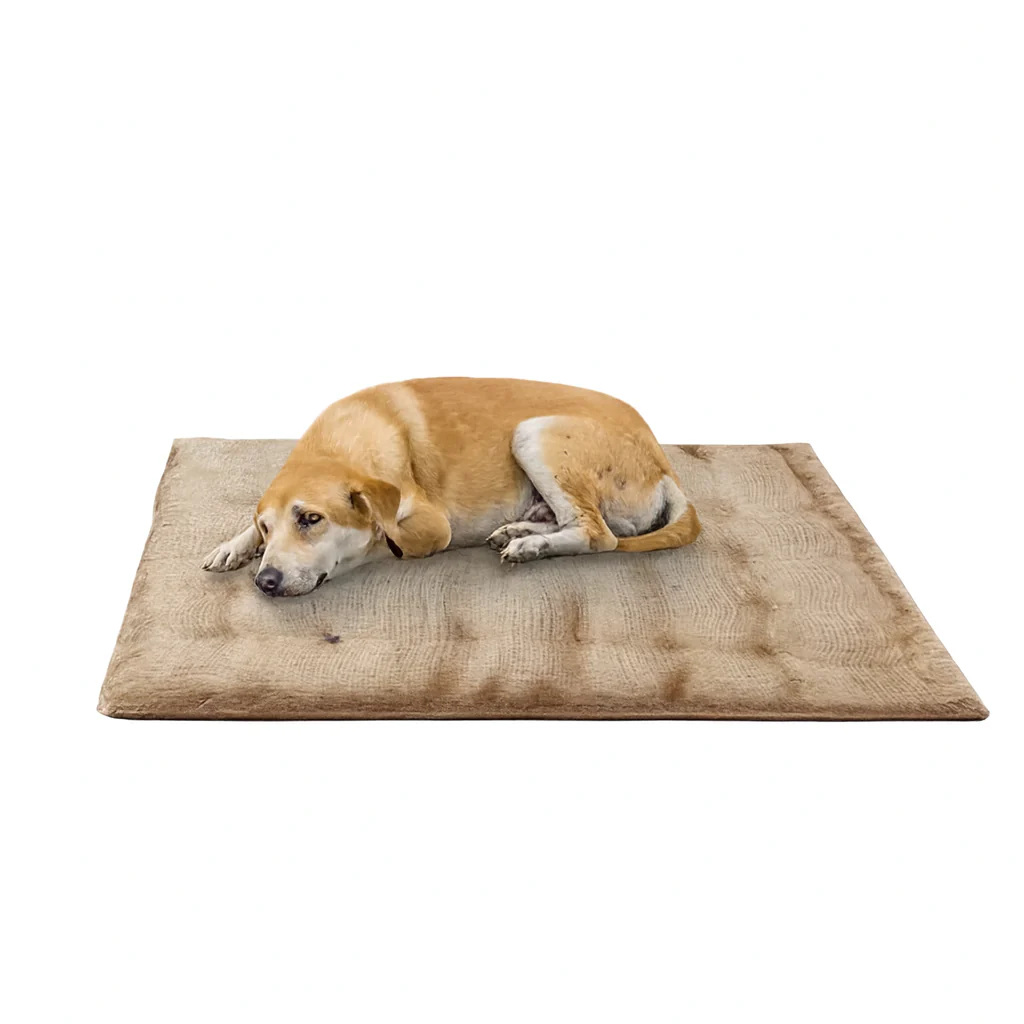 Nootie Jute Bed for Dogs & Cats | Eco-Friendly, Soft & Durable Pet Sleeping Mat – Small (65 x 52 x 5 cm) - Image 5