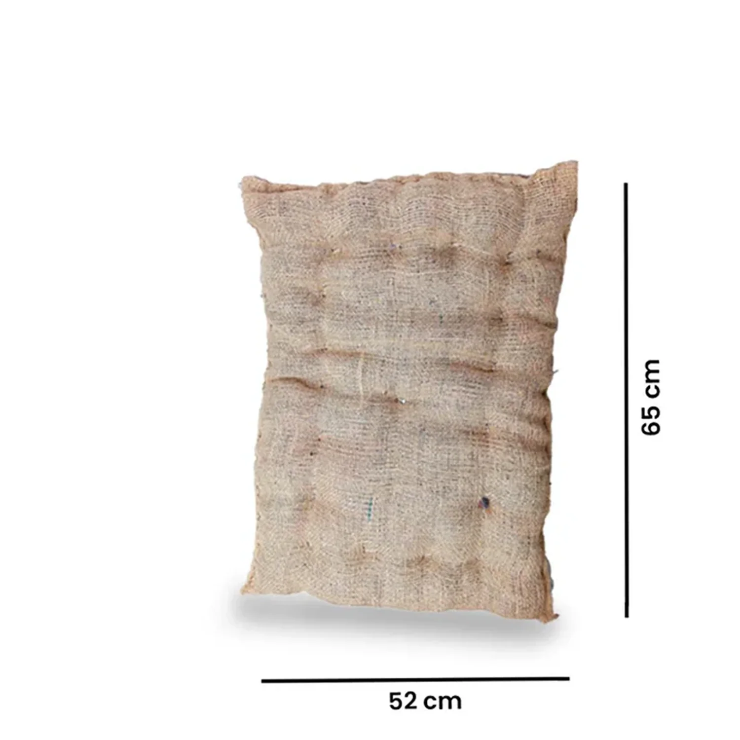 Nootie Jute Bed for Dogs & Cats | Eco-Friendly, Soft & Durable Pet Sleeping Mat – Small (65 x 52 x 5 cm) - Image 7