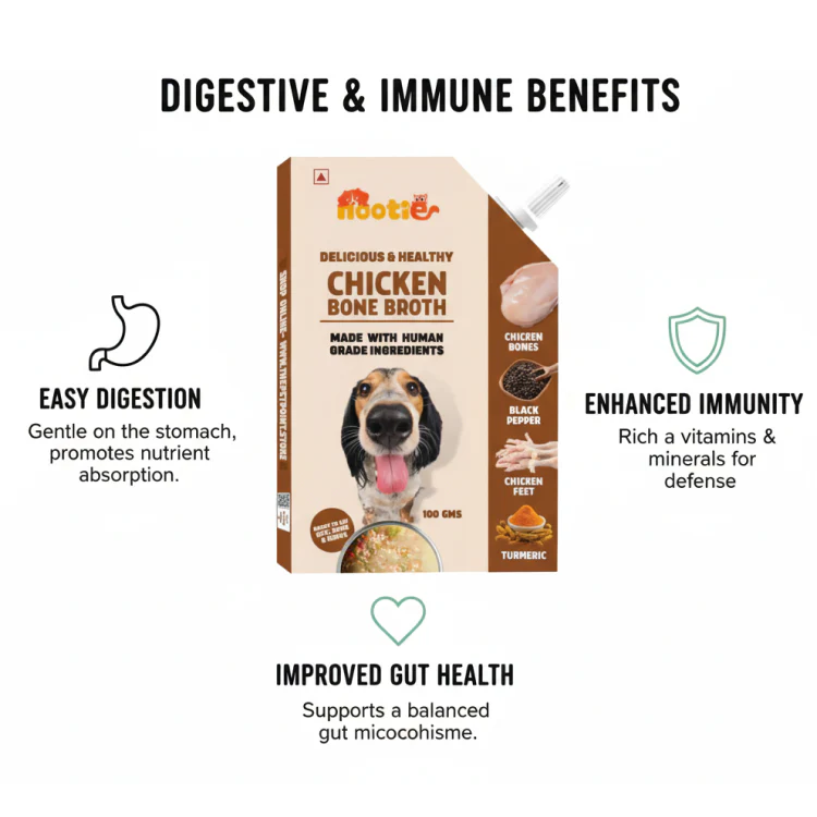 Nootie Natural Chicken Broth for Dogs & Cats – Nutrient-Rich, Hydrating Meal Topper (100ml) - Image 6