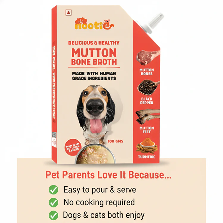 Nootie Natural Mutton Broth for Dogs & Cats – Nutrient-Rich, Hydrating Meal Topper (100ml) - Image 9