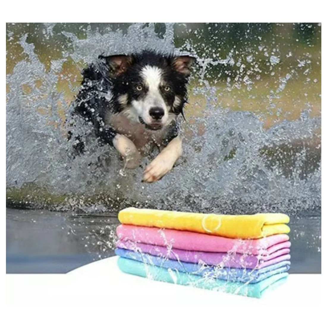 Nootie Pet Hair Absorbent Towel | Fast-Dry, Soft PVA Cleaning Towel – Antibacterial & Reusable - Image 6