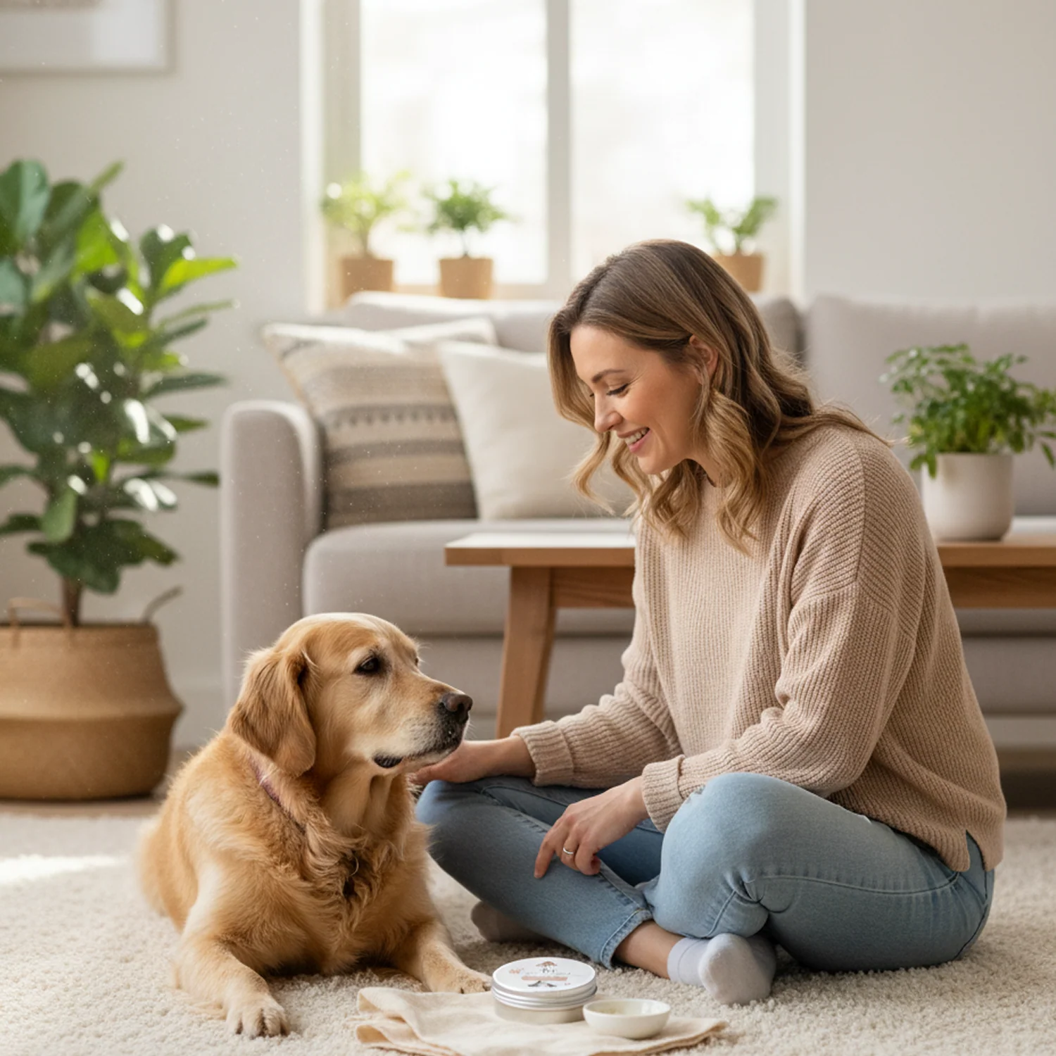 Nootie Pet Paw Butter with Shea Butter, Mango Butter & Lavender Essential Oil for Dogs & Cats (100g) | Moisturises, Heals & Protects Dry Paws - Image 4