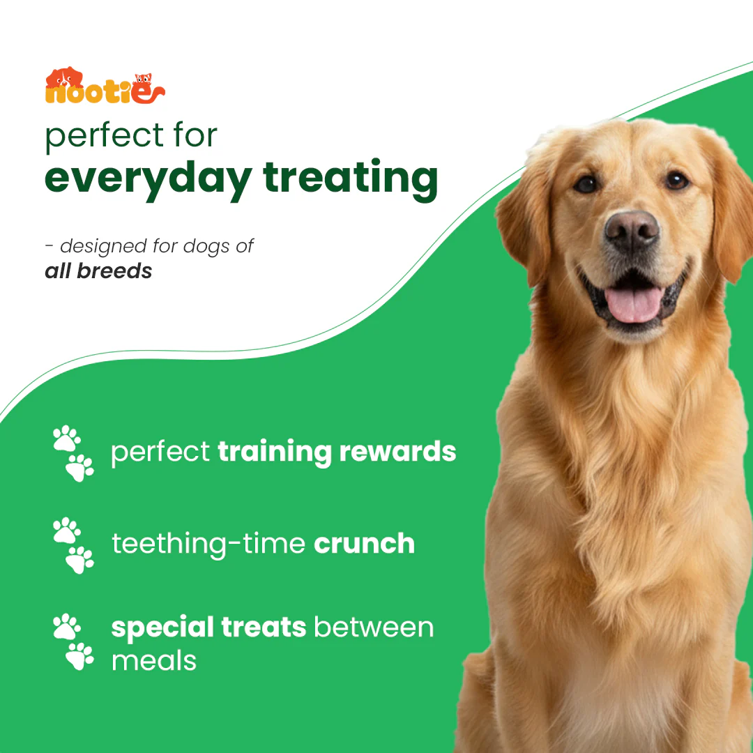 Nootie Veg Biscuits with Spinach Flavour for Adult Dogs (900g) | 100% Vegetarian, High-Fibre, Nutrient-Rich Treats - Image 6