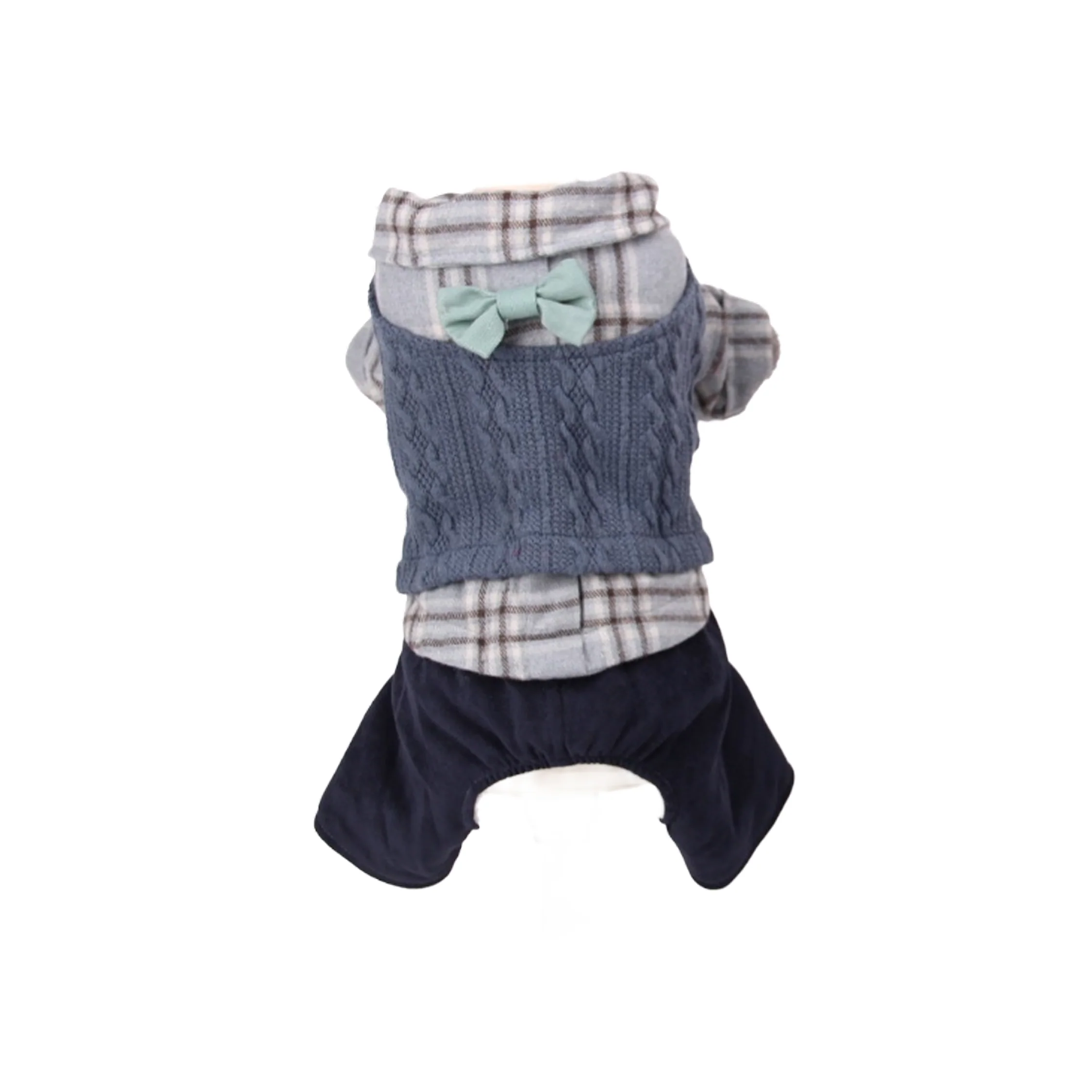 Nootie Winter Double Layer Jumpsuit for Dogs | Warm, Lightweight | Easy Wear Button Design - Image 8