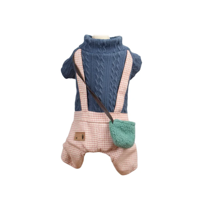 Nootie Winter Double Layer Jumpsuit for Dogs | Soft, Warm and Lightweight | Easy Wear Button Design - Image 10